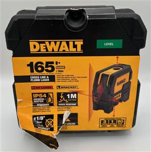 DEWALT DW0822 165 Self Leveling Cross Line Plumb Laser Brand